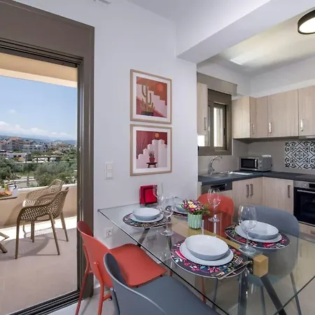 α ηeaven View Park Gem - Chania Getaway Appartement