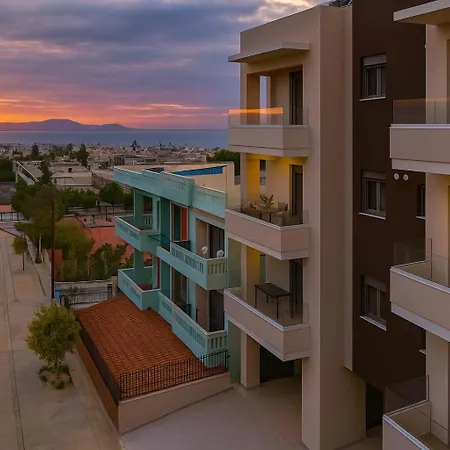 アパート α ηeaven View Park Gem - Chania Getaway *