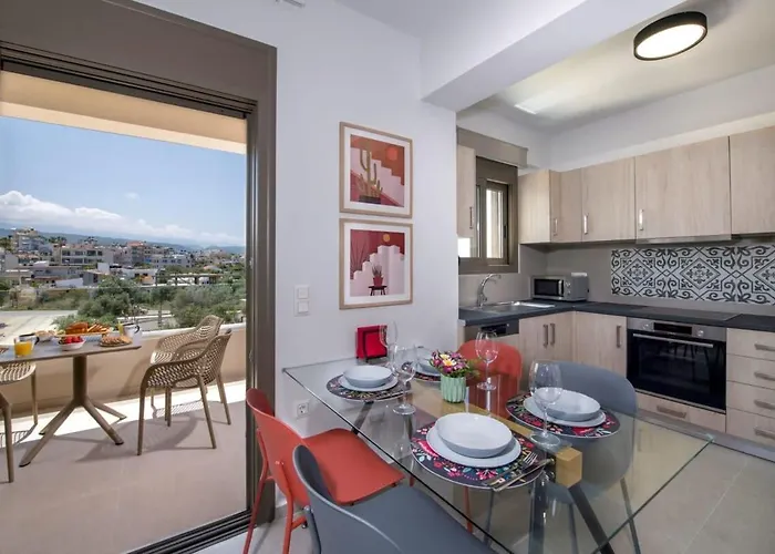 α ηeaven View Park Gem - Chania Getaway Apartament